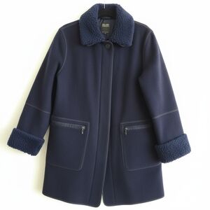 Vintage Hilary Radley Wool Coat, Made in Canada, S 12